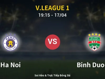 Kết Quả: Ha Noi 4-2 Binh Duong – Highlight & Bàn Thắng | V.League 1