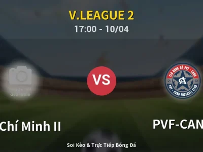 Kết Quả: Hồ Chí Minh II 0-3 PVF-CAND – Highlight & Bàn Thắng | V.League 2