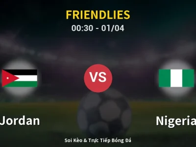 Kết Quả: Jordan 2-2 Nigeria – Highlight & Bàn Thắng | Friendlies