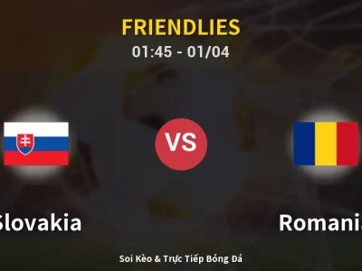 Kết Quả: Slovakia 2-0 Romania – Highlight & Bàn Thắng | Friendlies