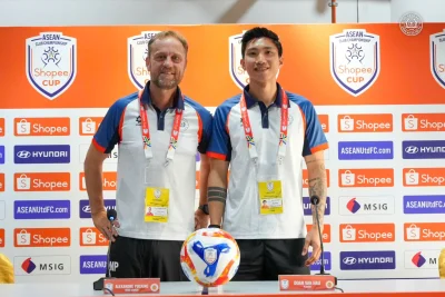 HLV Polking và Văn Hậu tuyên bố 'chấn động' trước trận đấu sống còn với Selangor tại Shopee Cup 1