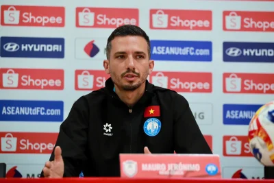 HLV Mauro Jeronimo: 'Nam Định sẽ thắng Lion City Sailors dù đối thủ mạnh' 1