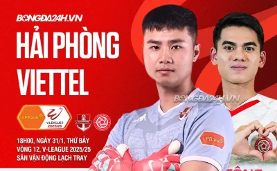 Hải Phòng vs Thể Công Viettel: Cuộc đụng độ 'nảy lửa' định đoạt Top 3 V.League 2025/26 1